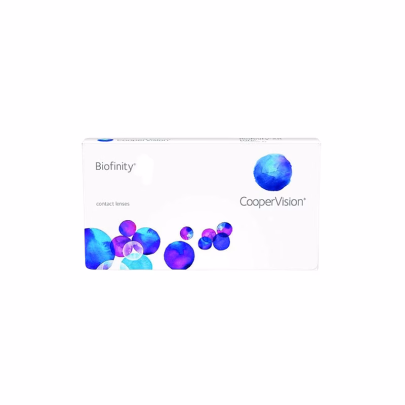 Biofinity ( 3 φακοί ) μηνιαίοι μυωπίας